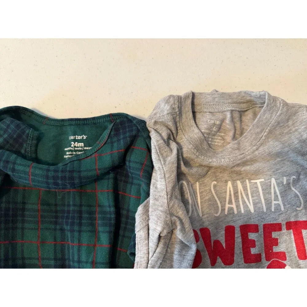 24month/2t Christmas/penguin clothing lot- 5 piece bundle